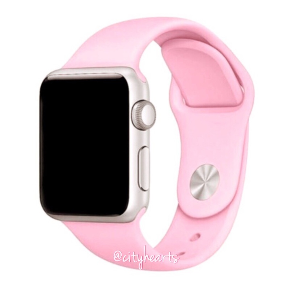 NEW Blush Pink Apple Watch Sport Band